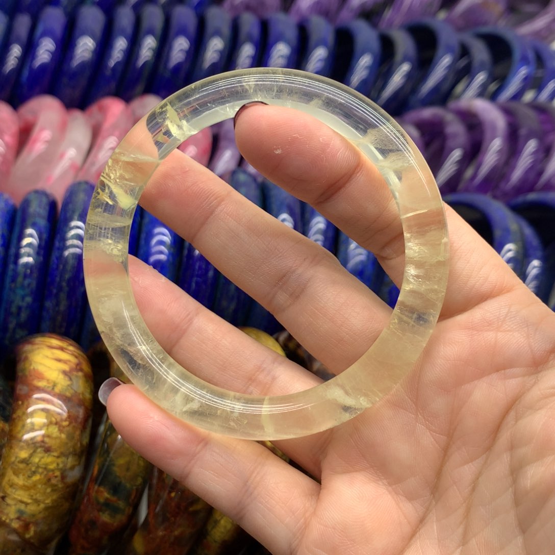 水晶手镯未镶嵌手镯
