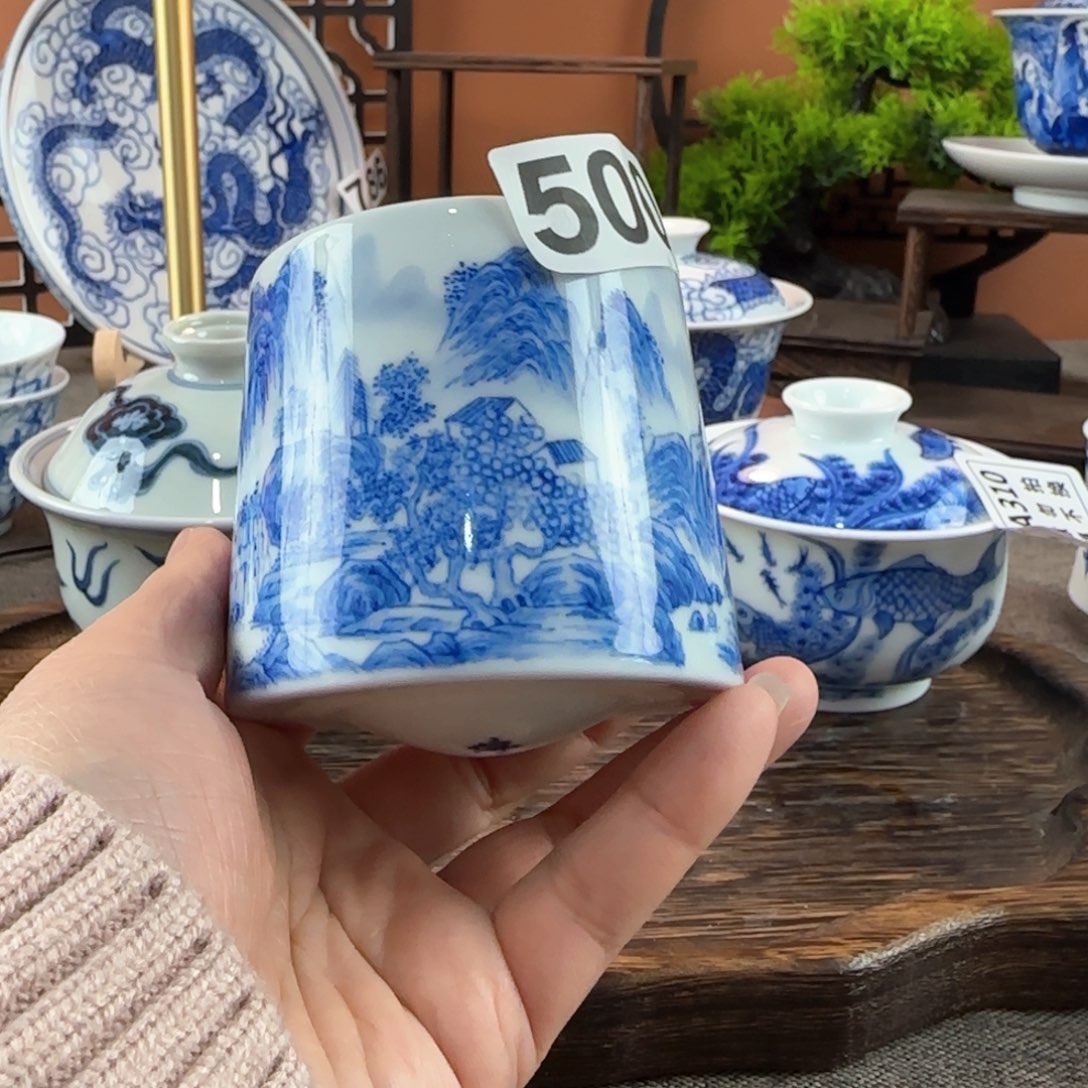 景德镇陶瓷手绘茶器500