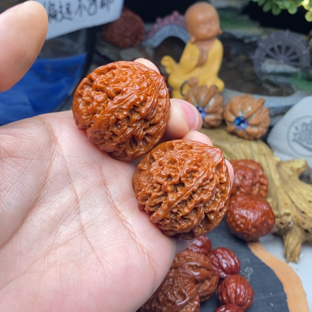 ୧***₇文玩核桃把件满天星