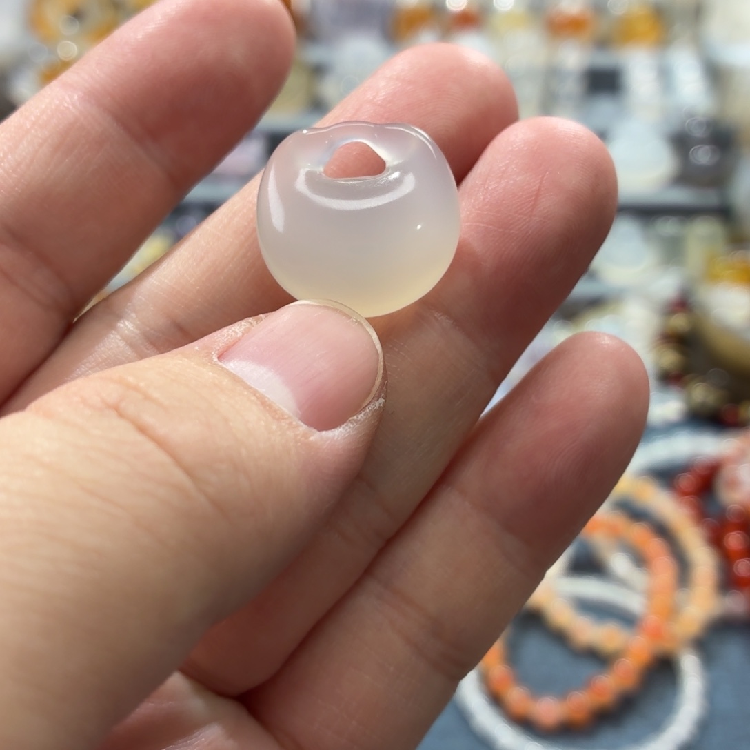 玛瑙/玉髓未镶嵌吊坠(不含链)