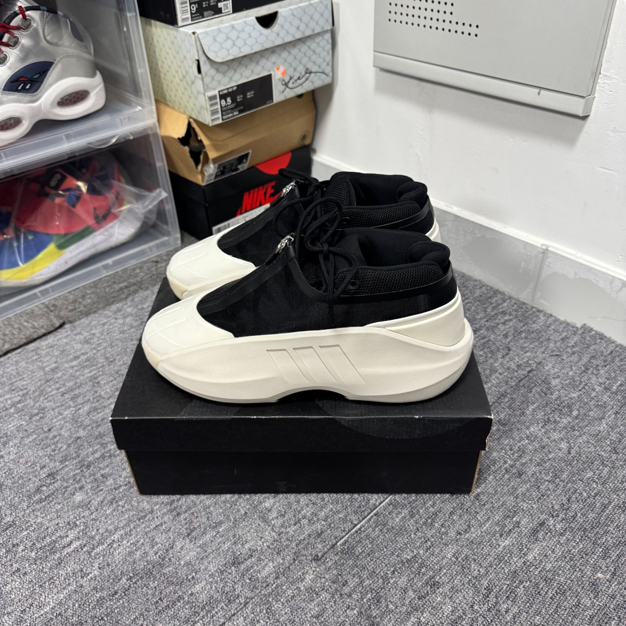 95新 MM6 44码 crazy1 黑白 无原盒 无瑕疵