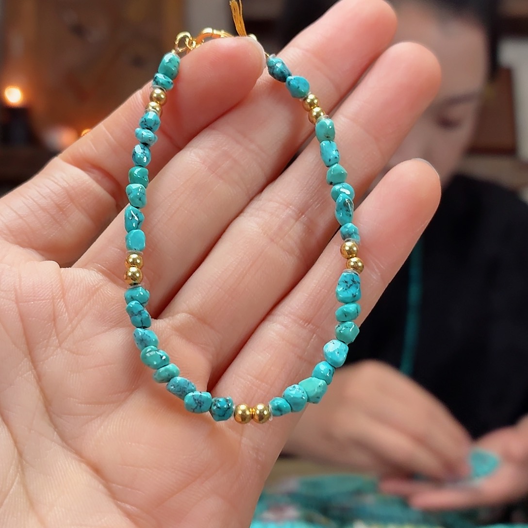 未镶嵌绿松石珠宝奇石