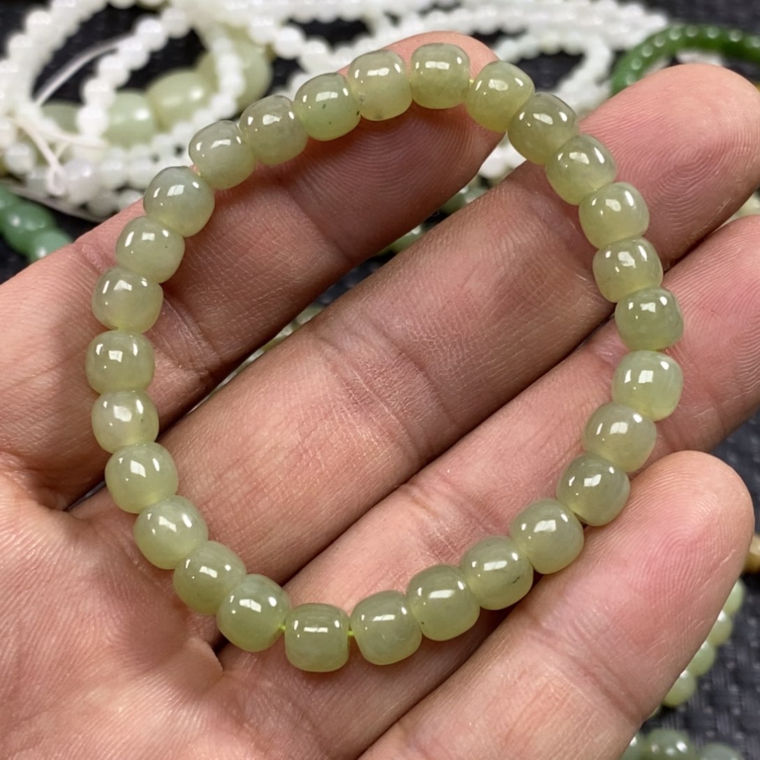 和田玉手链未镶嵌