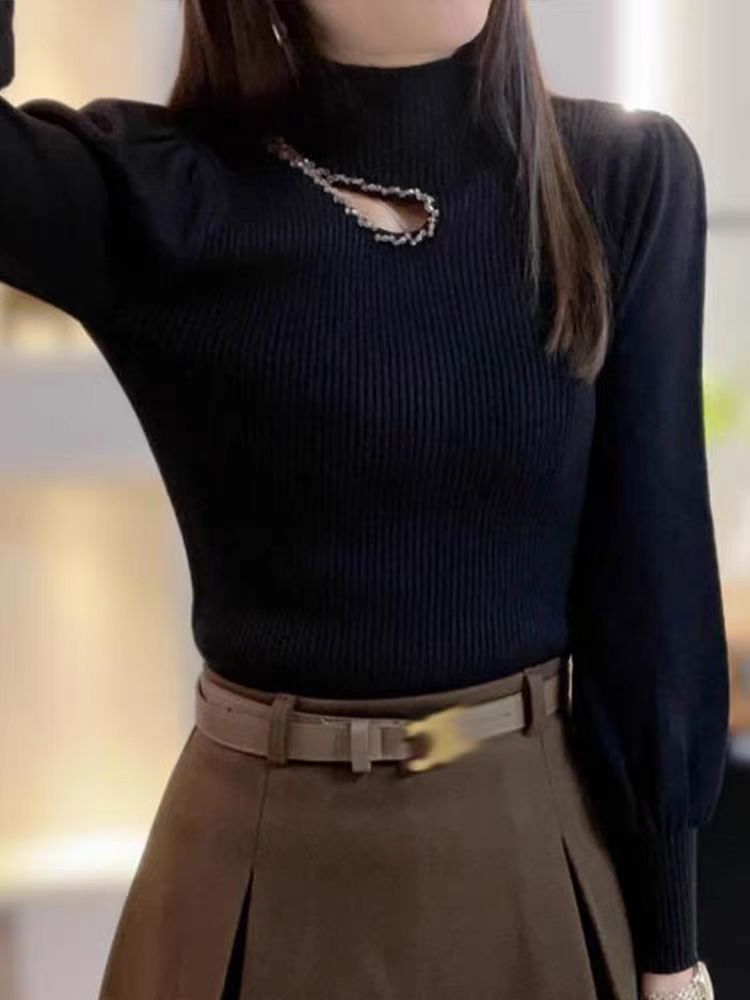 天天女装101-200秋冬打底针织衫洋气优质时尚百搭针织长袖显瘦..