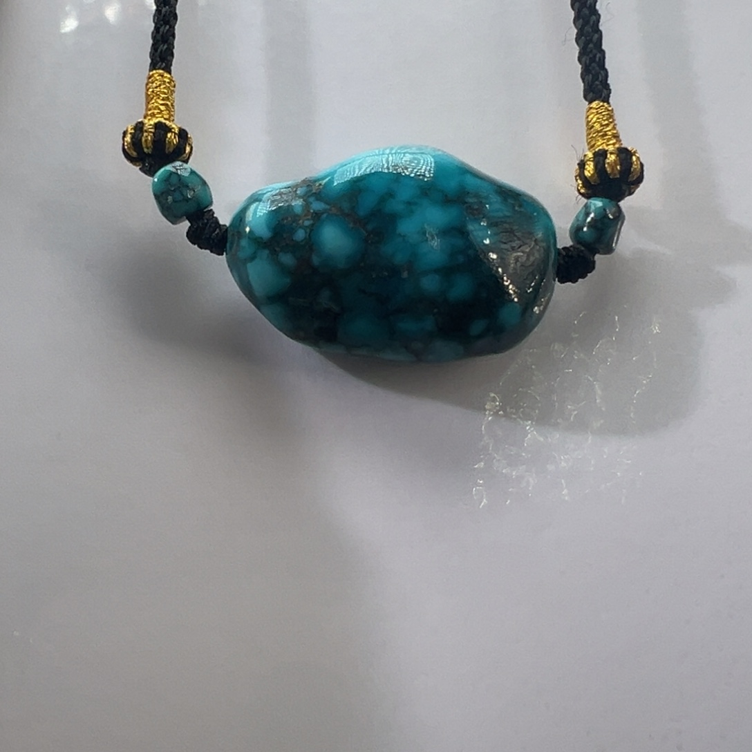 绿松石未镶嵌挂件