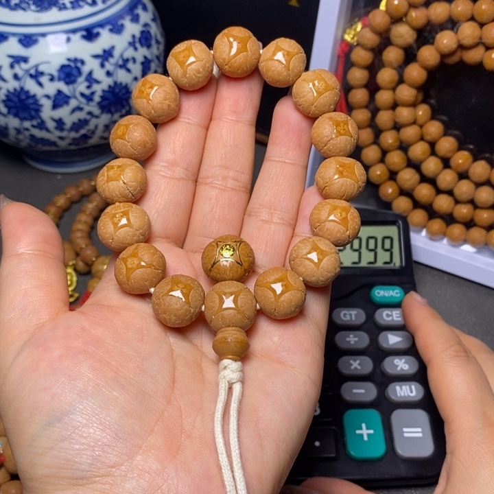 凤眼菩提手串尼泊尔