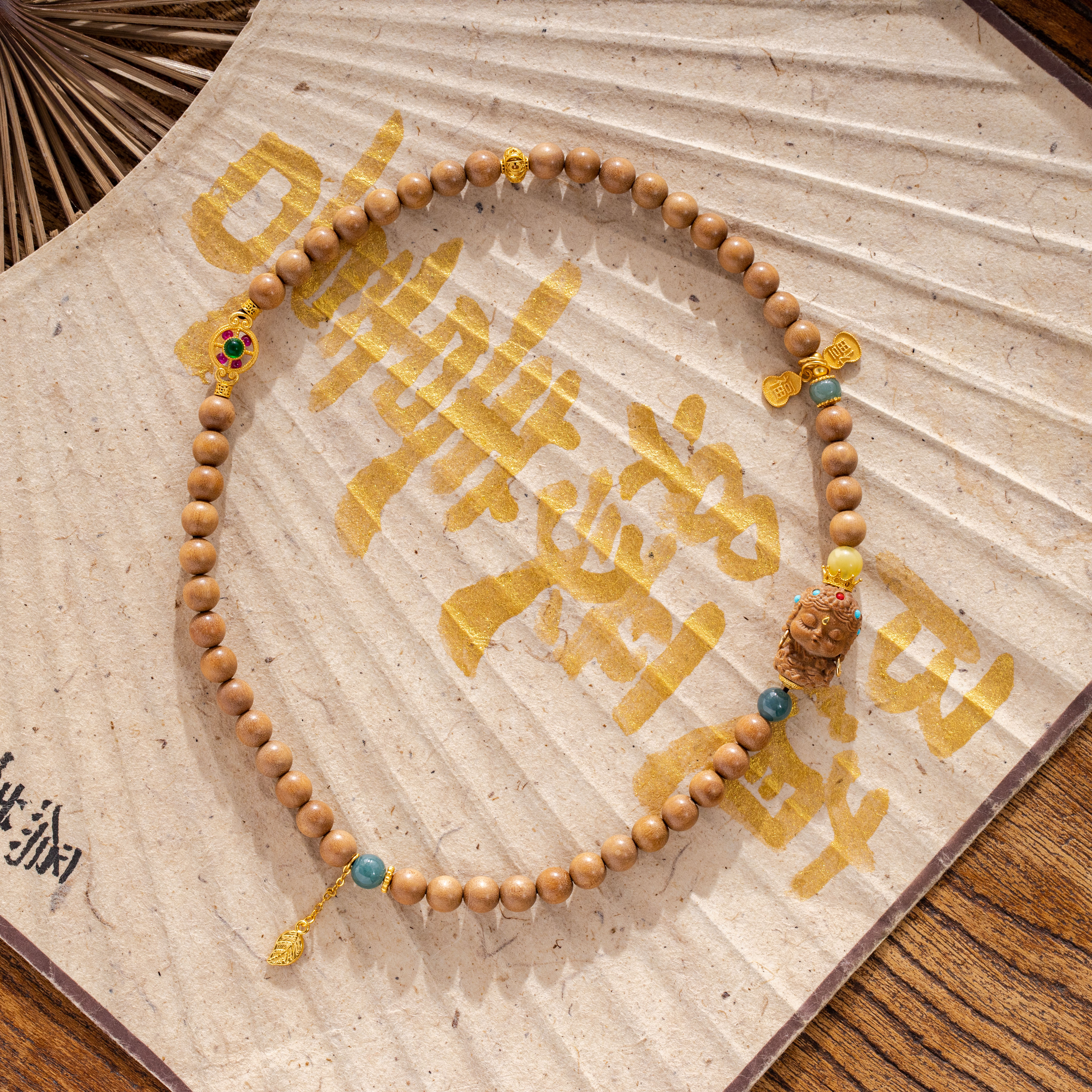 【富贵香串】富贵非常旺 春祺夏安 度母迈索尔老山DIY手串 LC0109