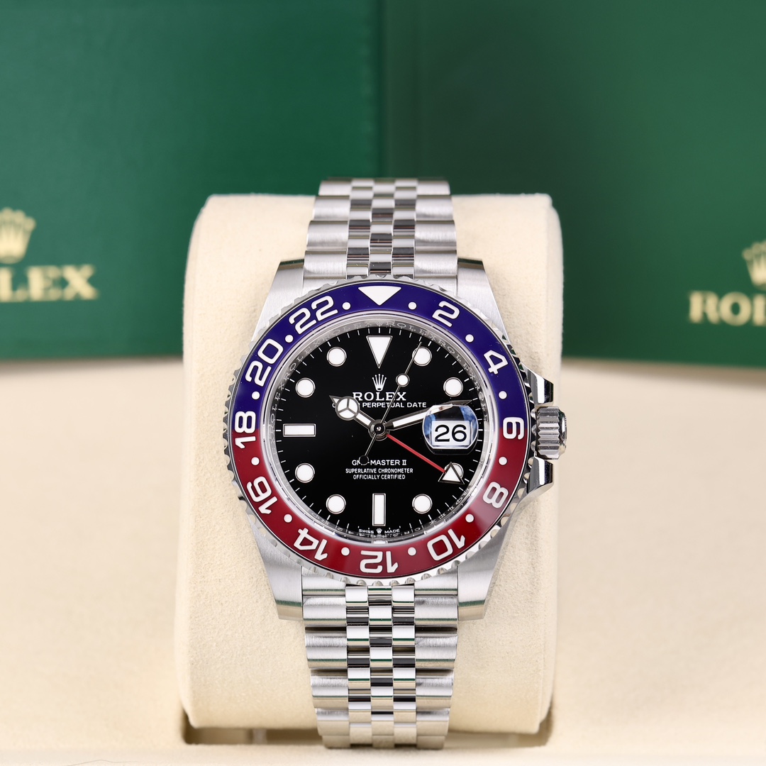 99新 Rolex/劳力士 126710可乐圈 40mm 精钢材质 2025年11月保卡