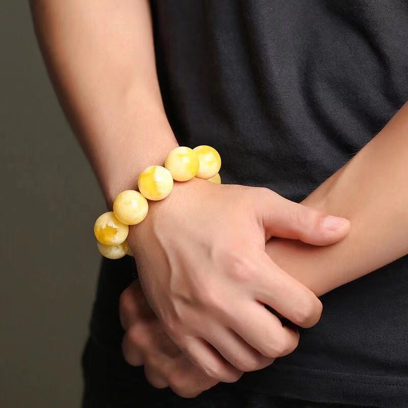 手链 白花蜜手串