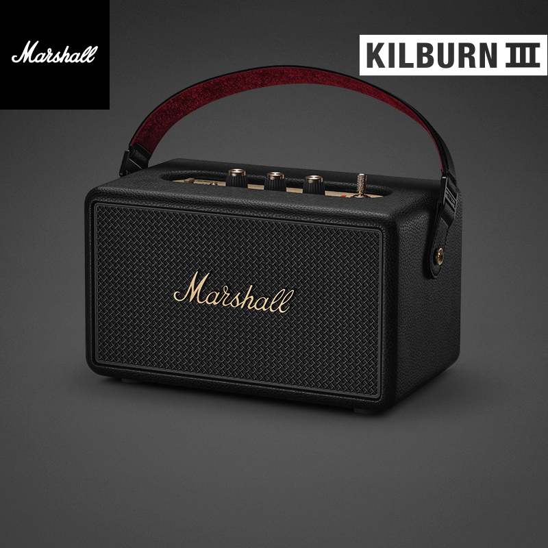 Marshall KILBURN III 3代马歇尔蓝牙音箱长续航大音量低音炮音响