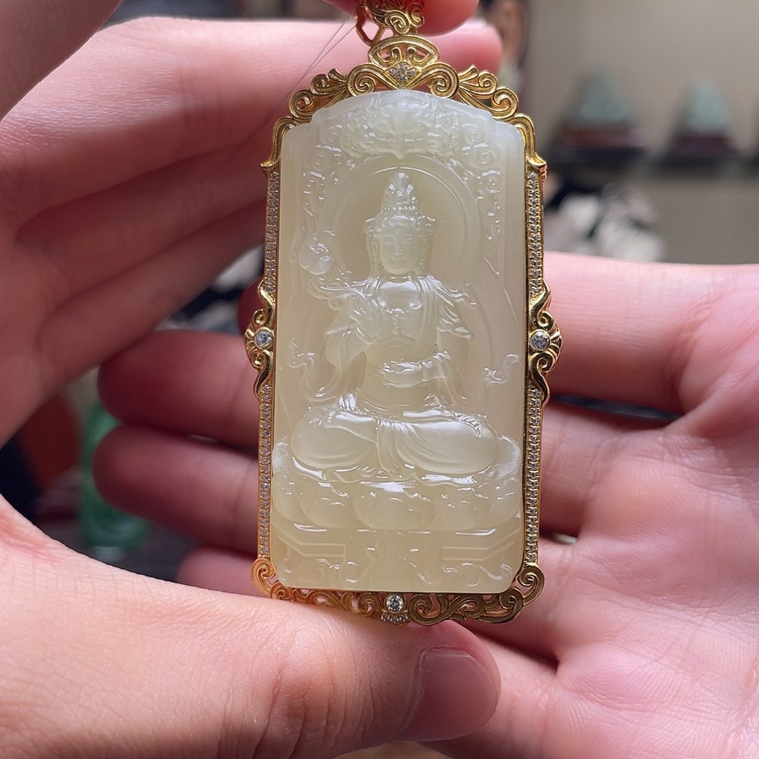 未镶嵌和田玉挂件