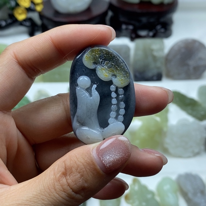 和田玉（糖玉）未镶嵌颈饰18