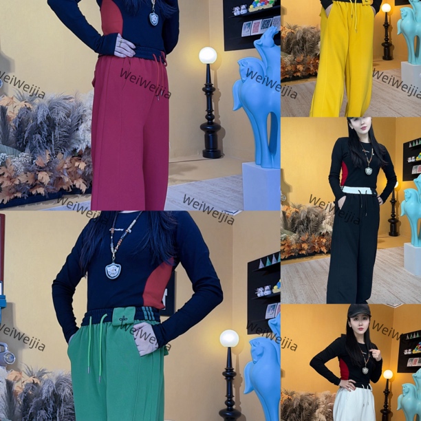 秋冬薄绒多色修身显瘦女休闲裤气质高腰➕洗衣袋