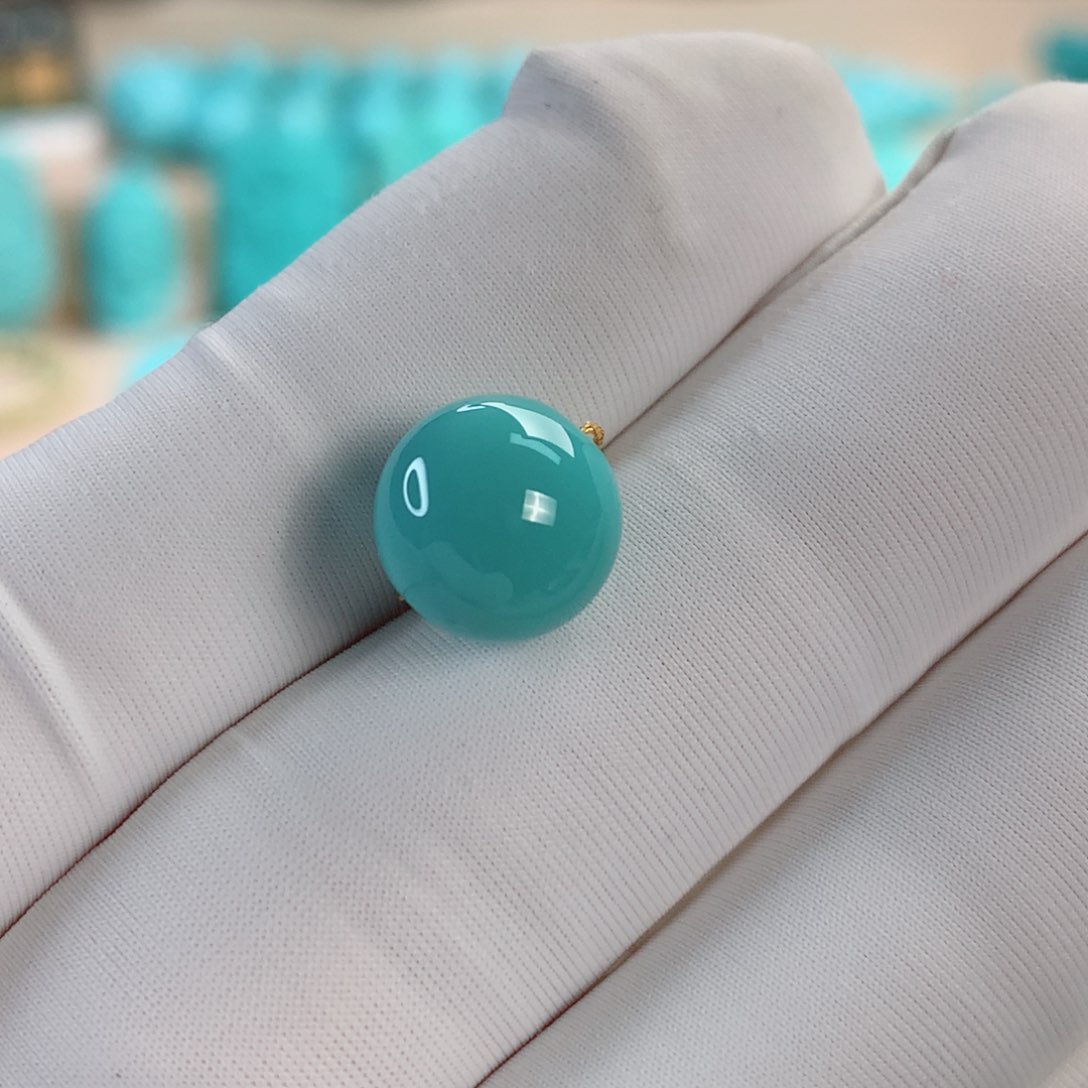 绿松石挂件未镶嵌