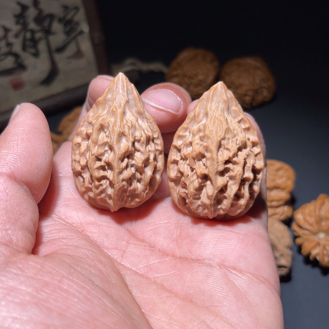 文玩核桃把件32霸王枪
