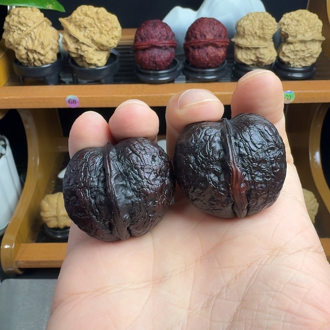 把件文玩核桃10号峭壁元宝36尺