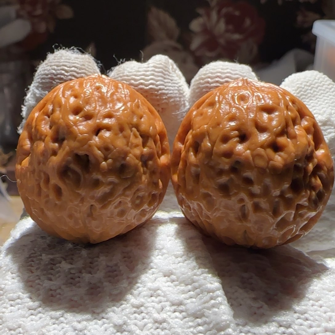 把件文玩核桃?*c莽纹龙蛋