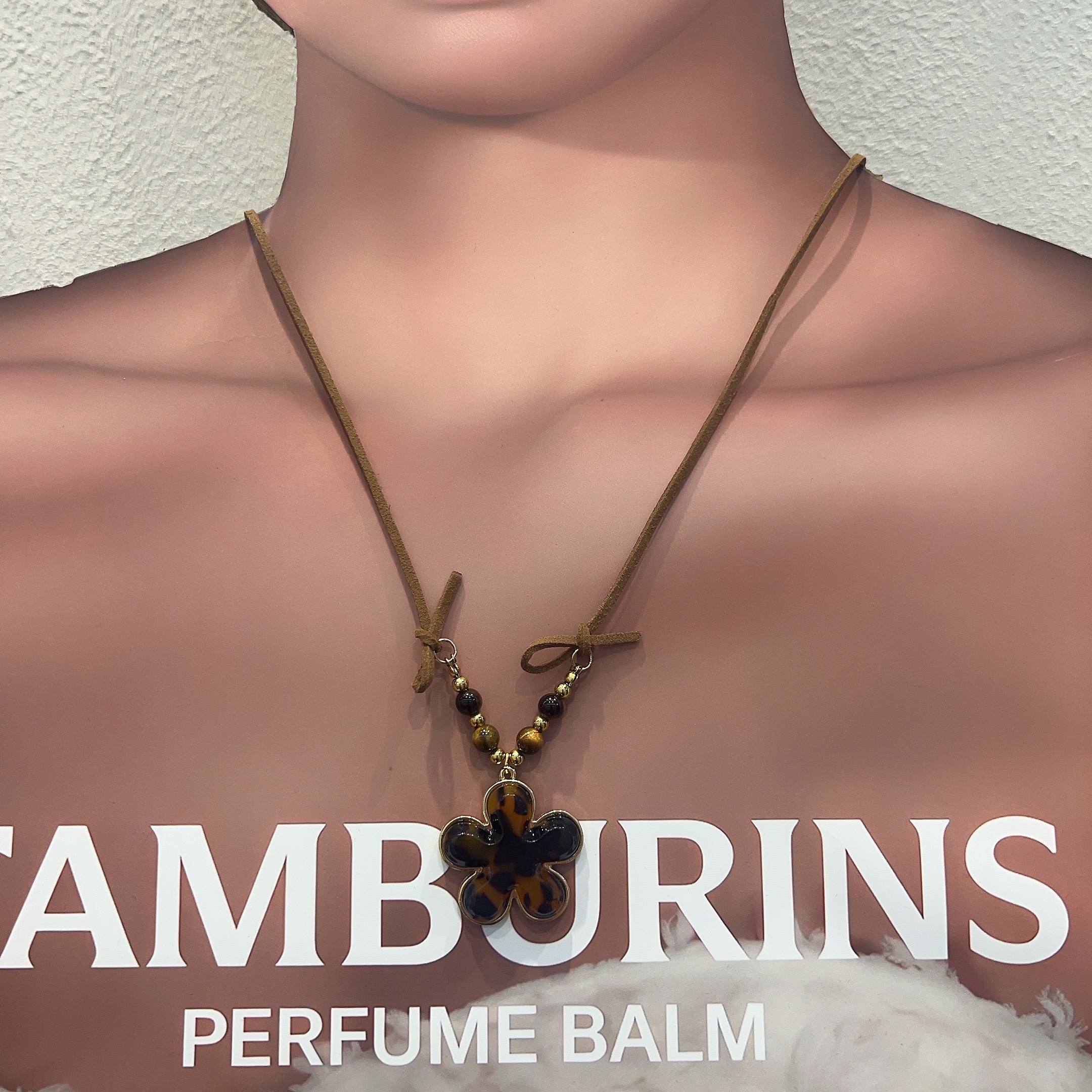 非金属棉绳项链 【8+饰品】花花项链