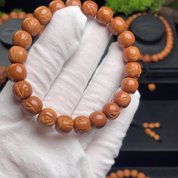 何***从木质类精品桃核单圈