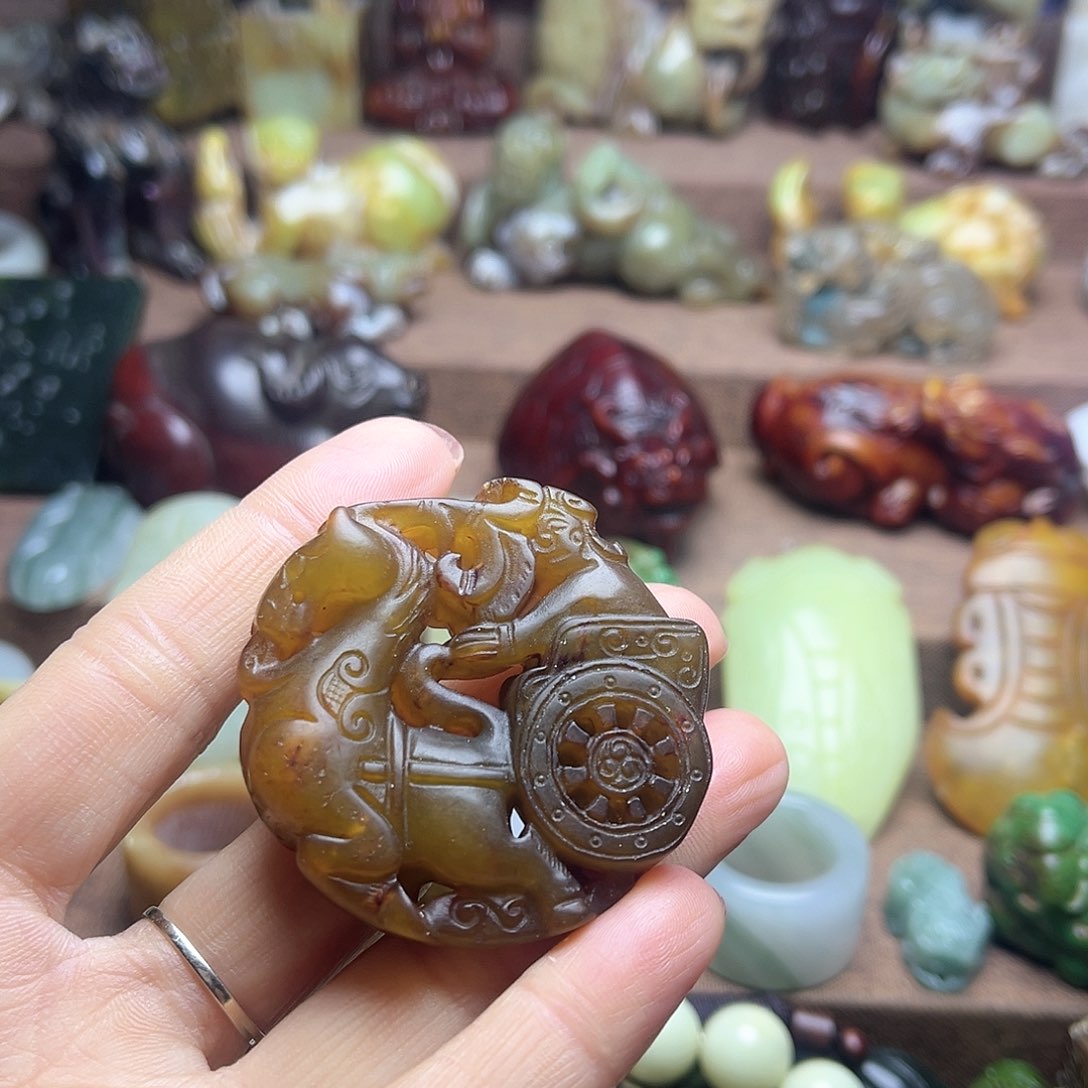 白玉菩提吊坠37。。