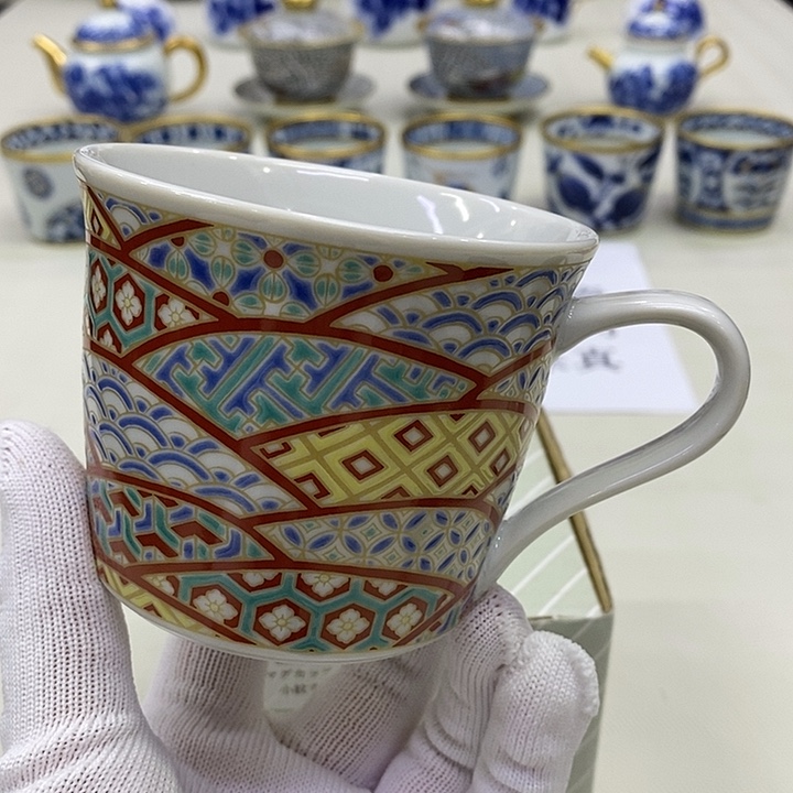 摆件九谷正品保真