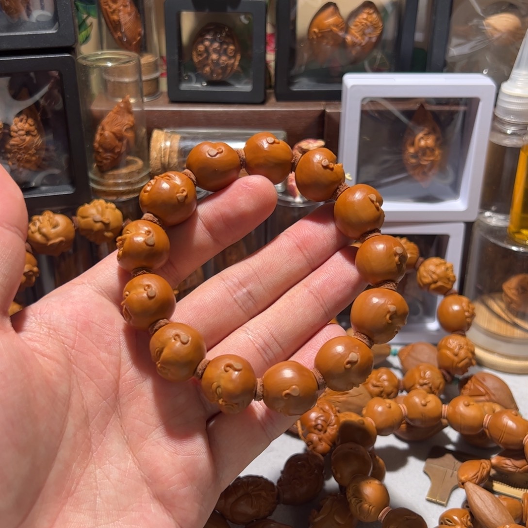 随***鑫橄榄核手串/手链手工百态