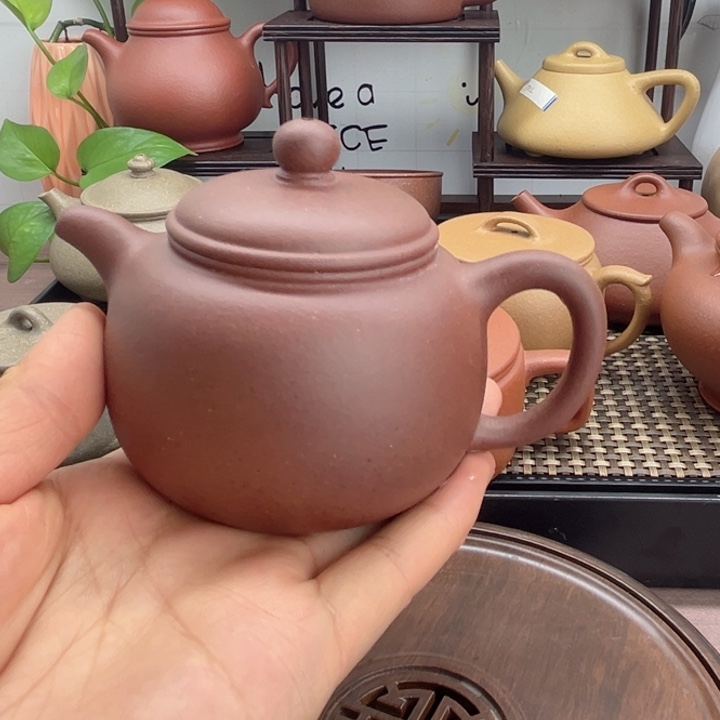 茶壶紫砂台西底槽清匏尊200cc