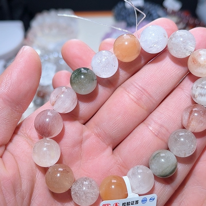 水晶手链未镶嵌176号多样性发一  12+