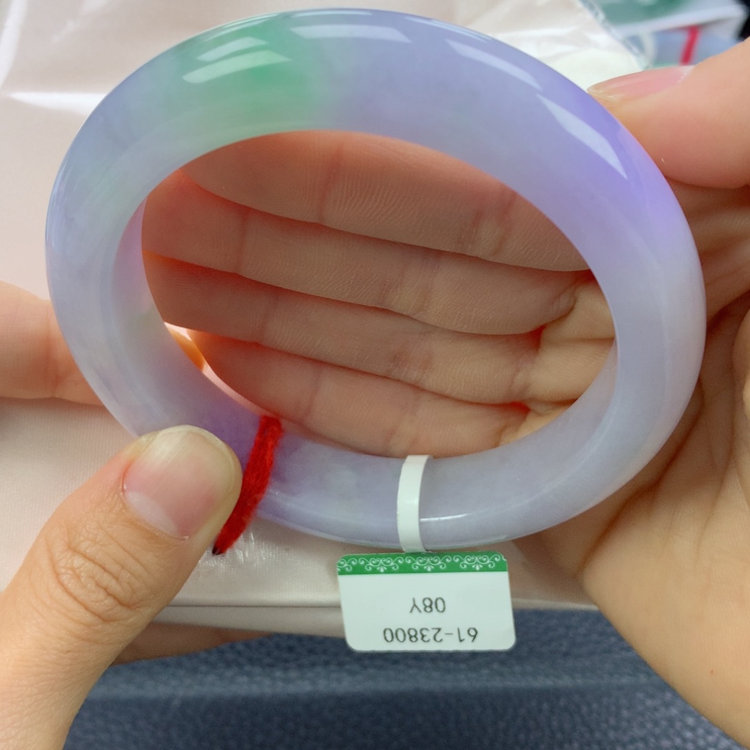 翡翠手镯未镶嵌61正