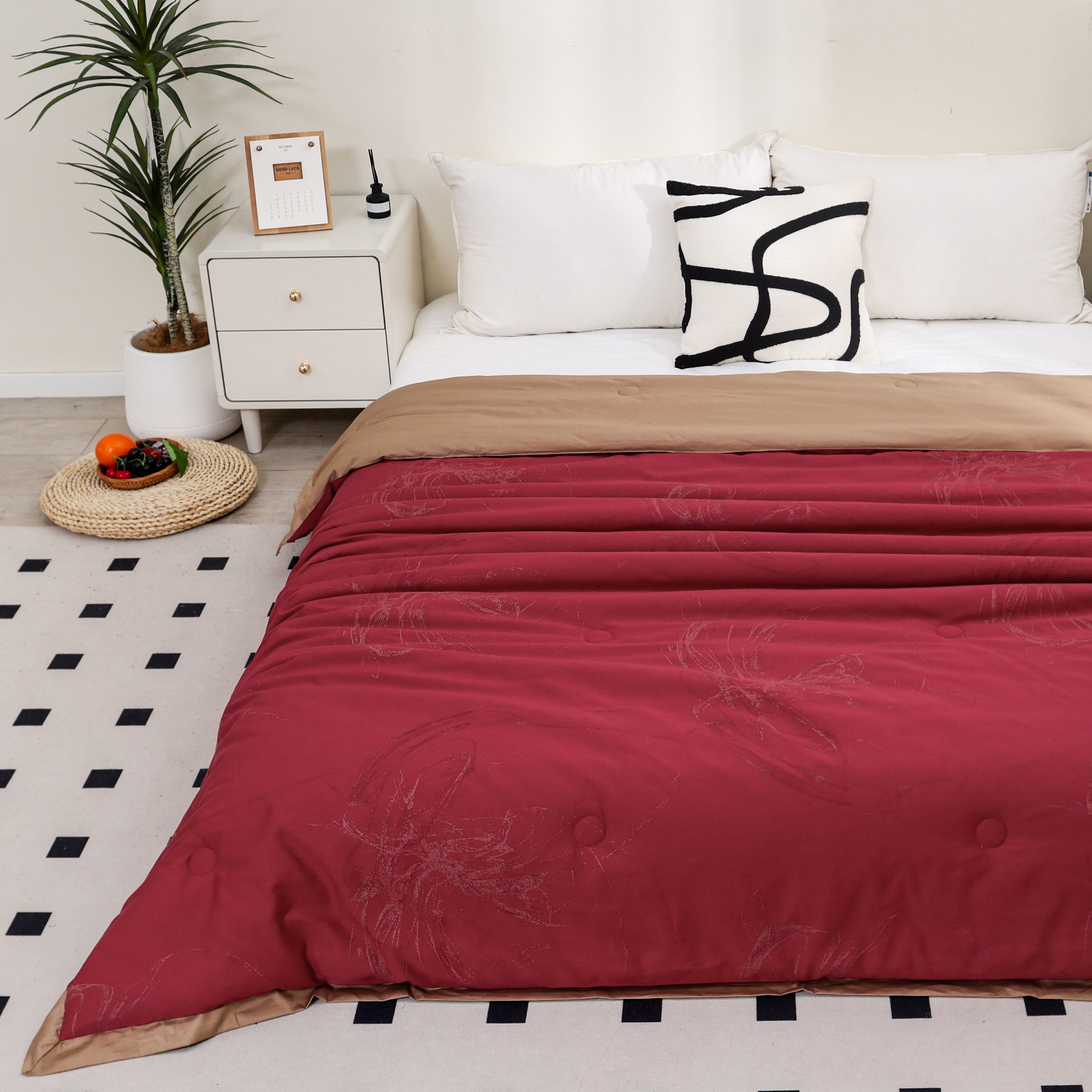 【牛哥福利】 凤舞-亲肤保暖高端双人被2*2.3米