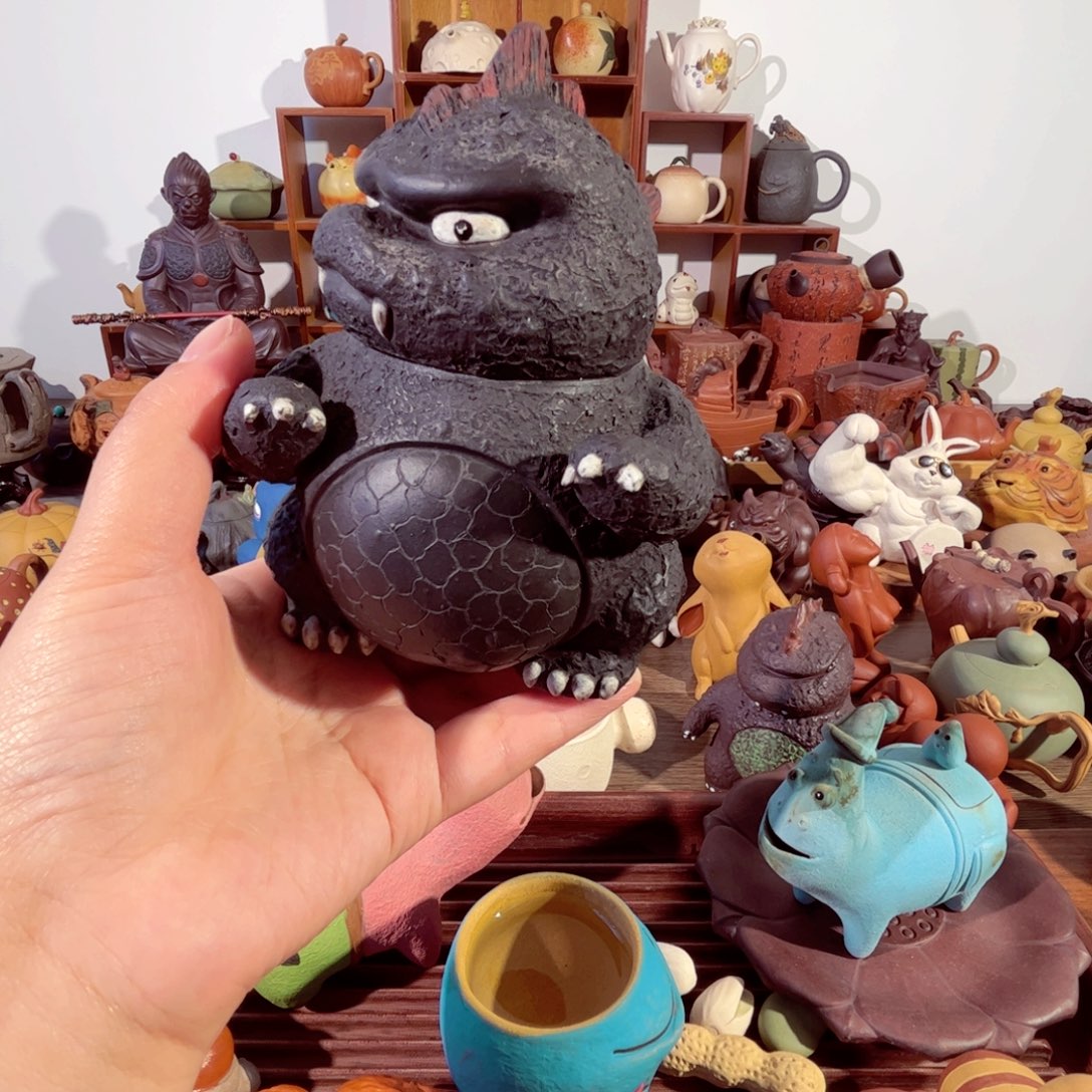 紫砂茶壶解*纯手工制作过程非常