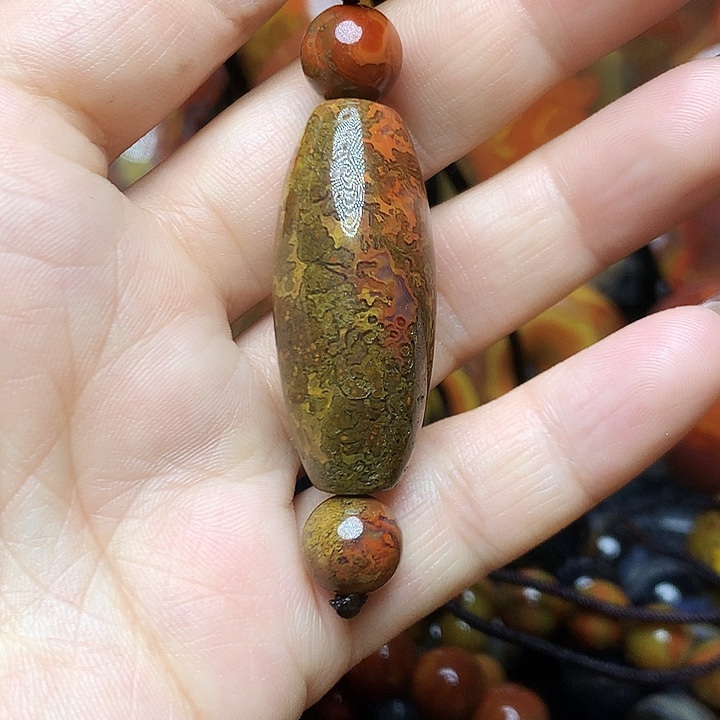 玛瑙/玉髓未镶嵌手链