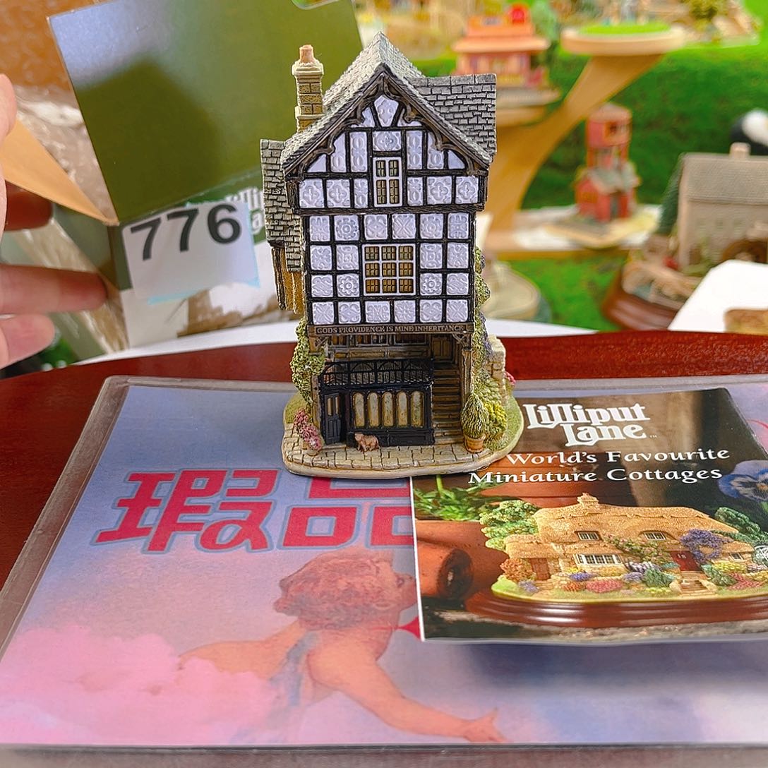 紫砂茶宠小房子微缩景观