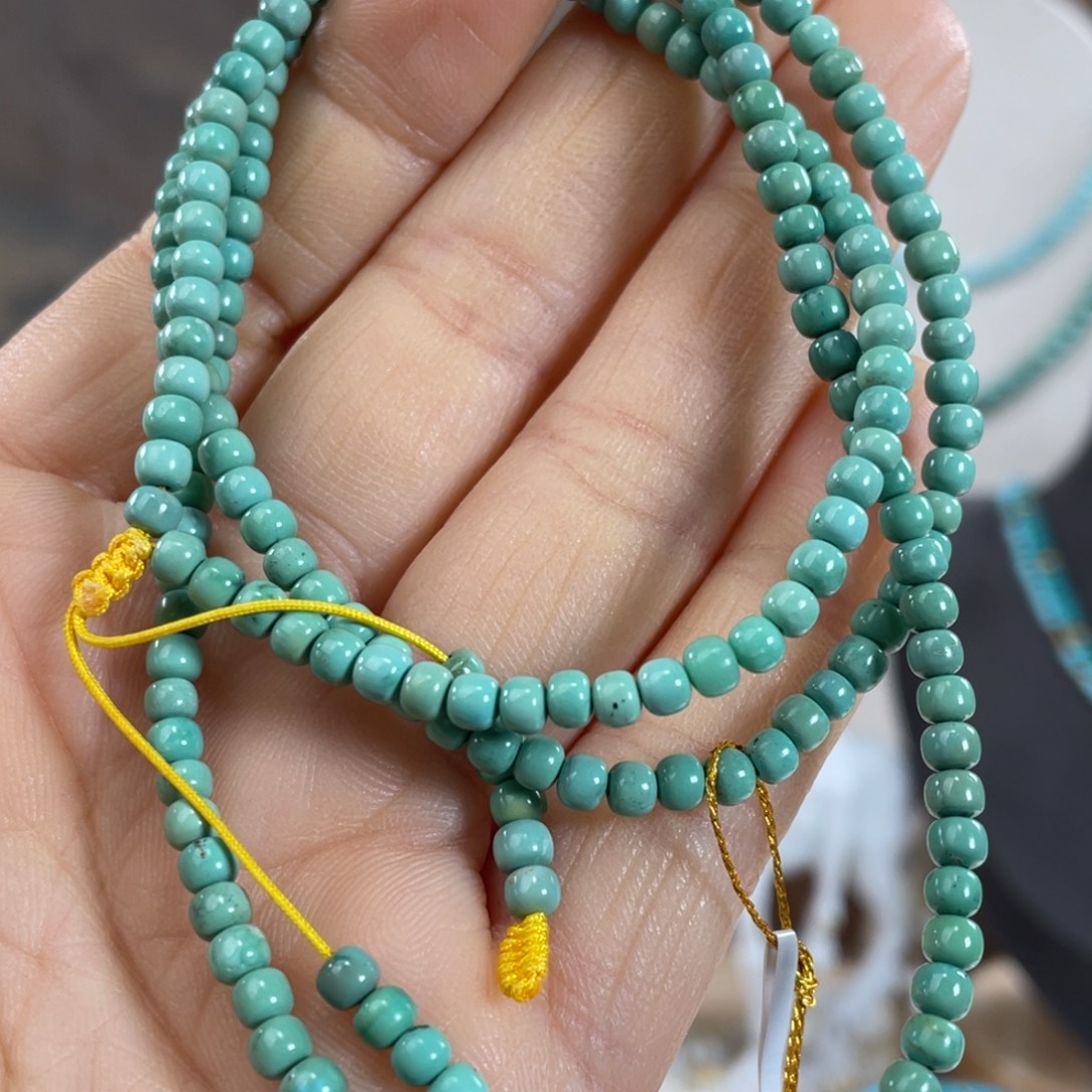 绿松石未镶嵌套链