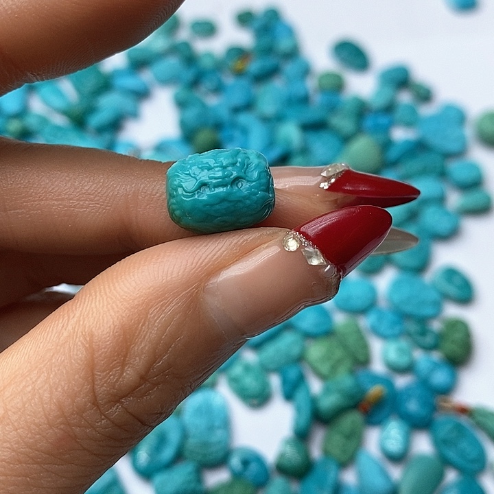 绿松石珠宝奇石未镶嵌