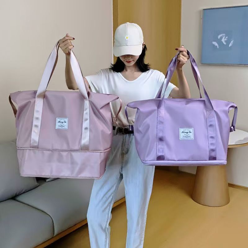 2024旅行包大容量防水短途旅游健身包轻便待产收纳出差行李袋