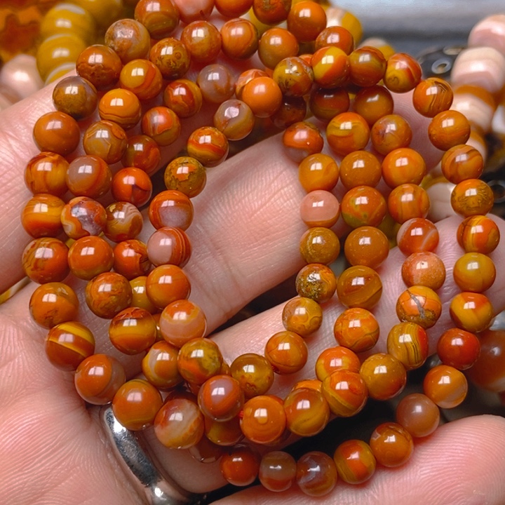 玛瑙/玉髓未镶嵌项链