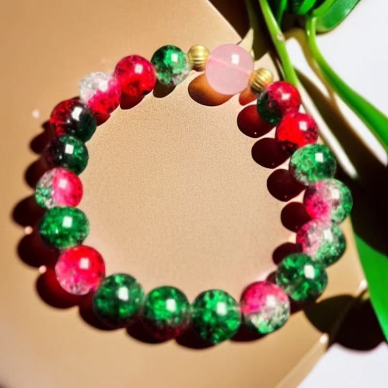 {高端甄选}DW78红绿时尚百搭手链