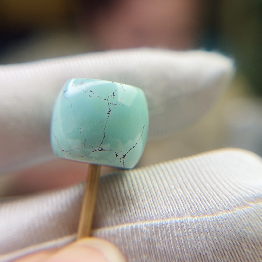 绿松石珠宝奇石未镶嵌14.8