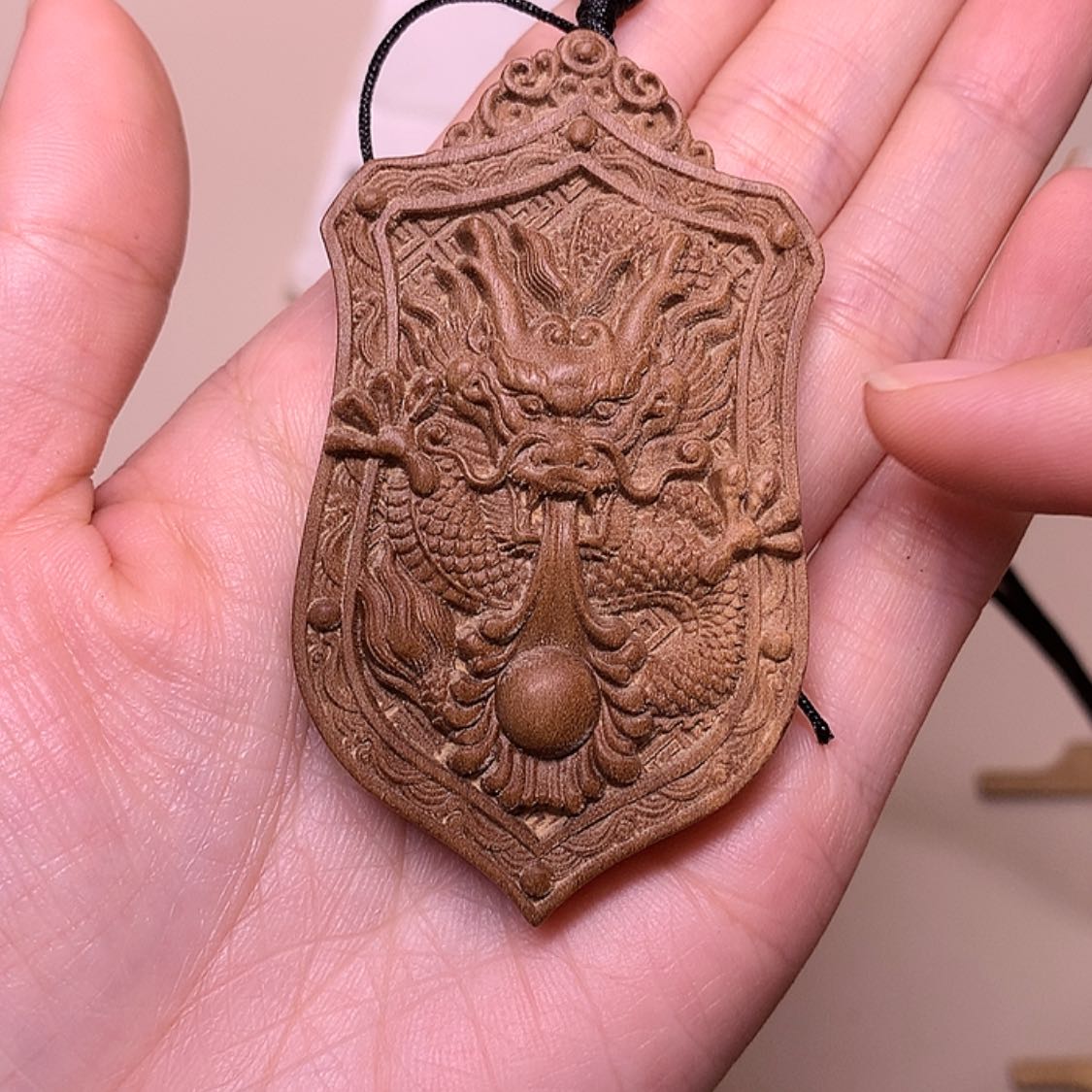 【闪购商品】檀香木手串/手链檀香龙牌