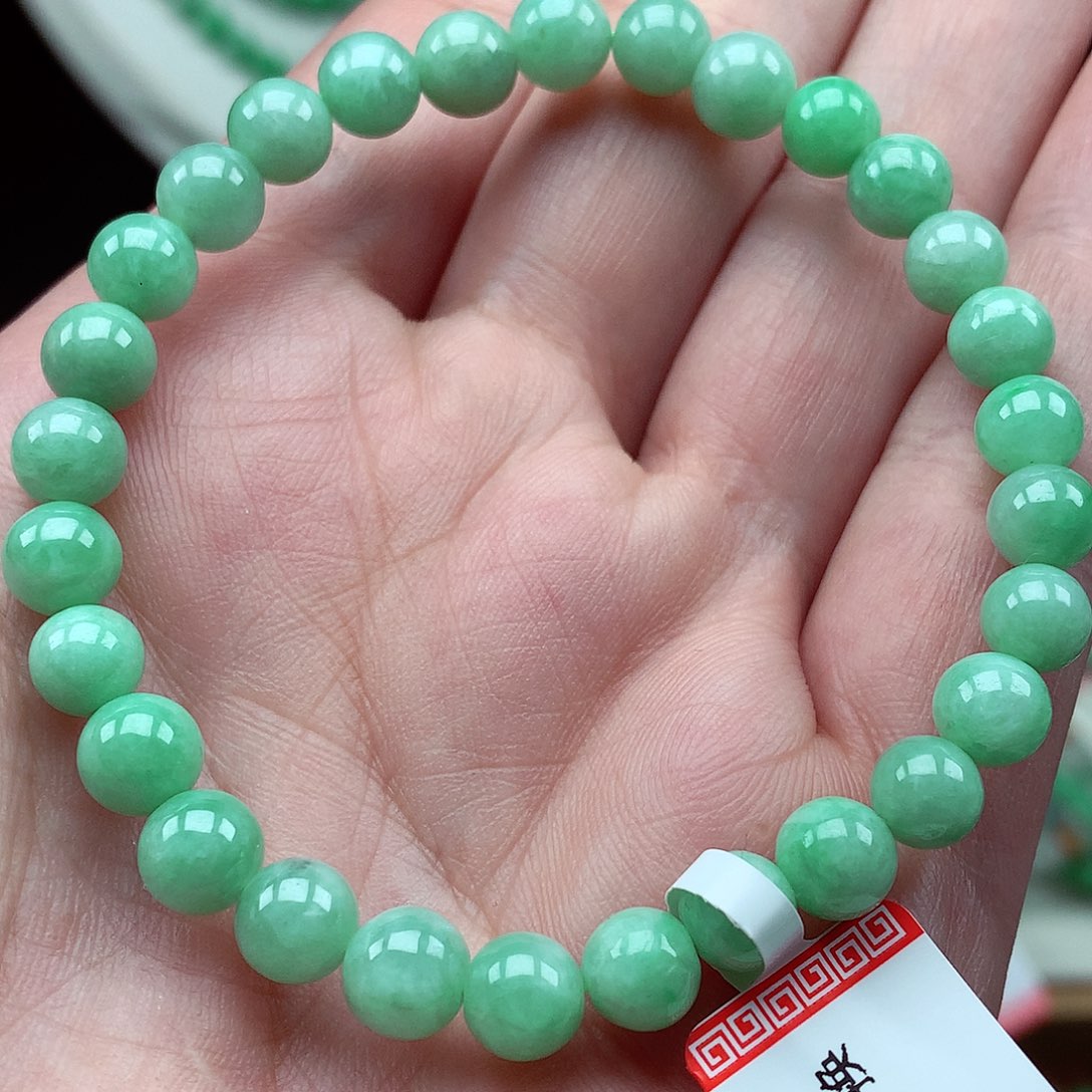 翡翠未镶嵌毛衣链