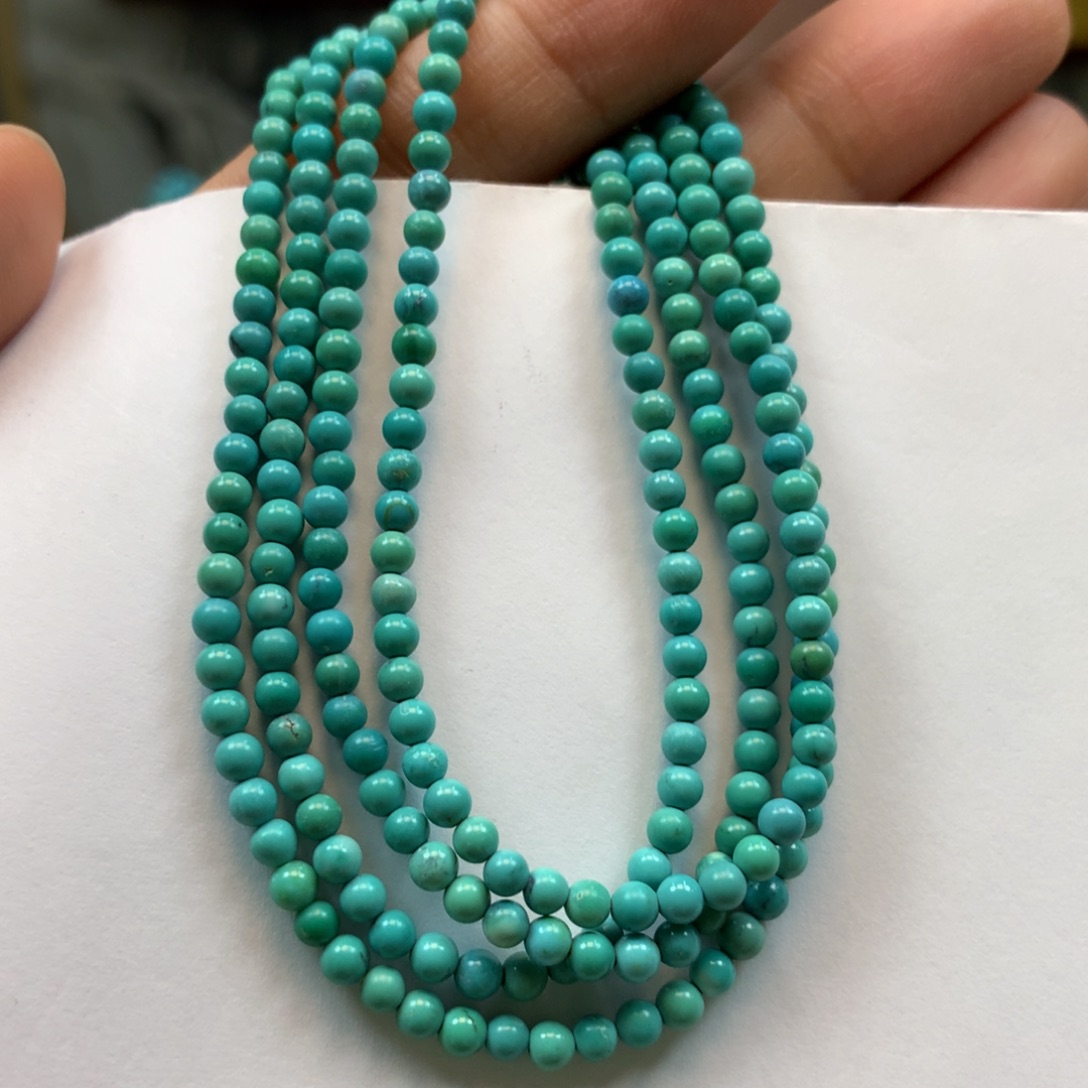 绿松石长链未镶嵌