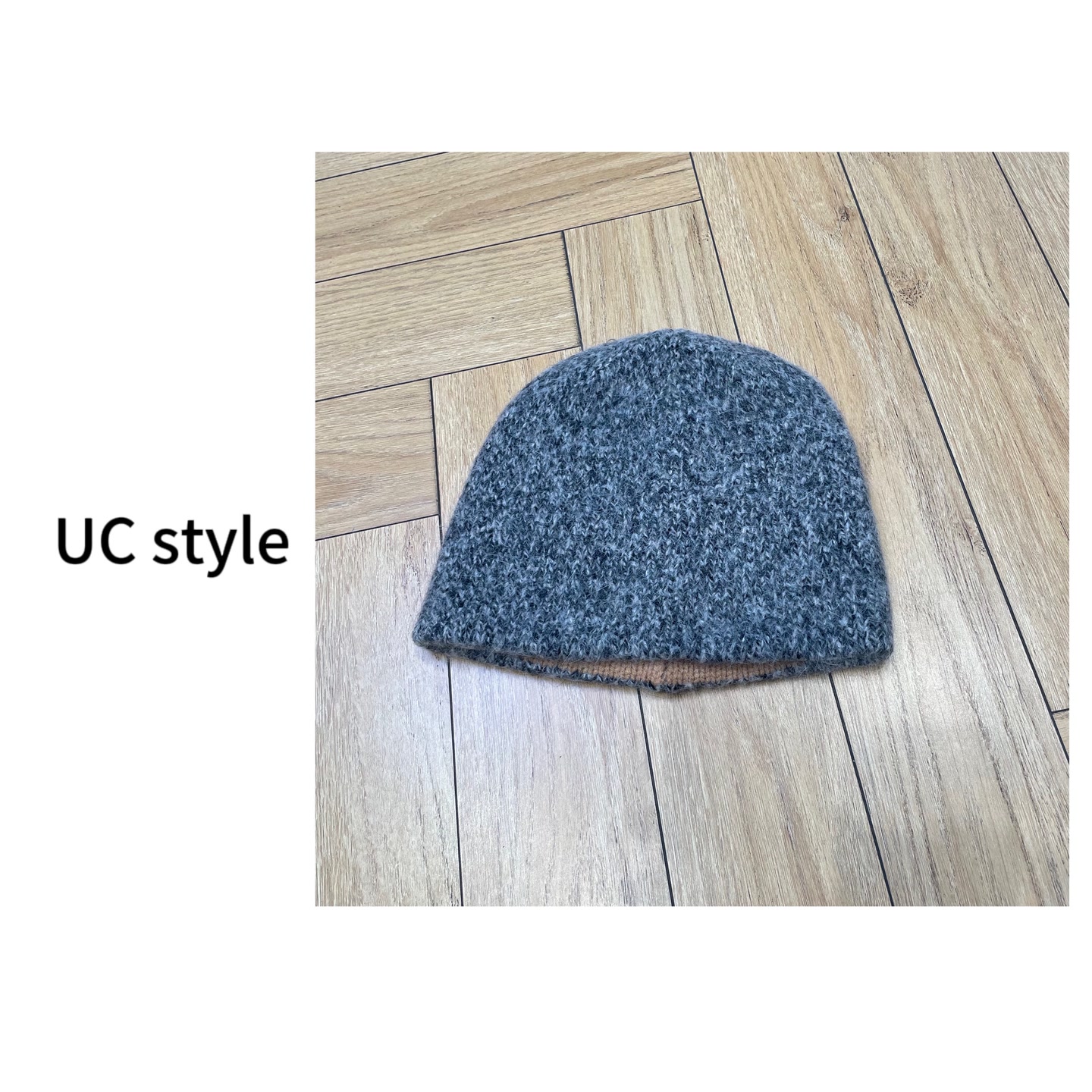 【UCSTYLE】韩系氛围感针织帽 包头百搭冷帽