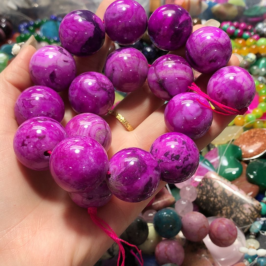 未镶嵌手串玛瑙/玉髓上**呐卡25