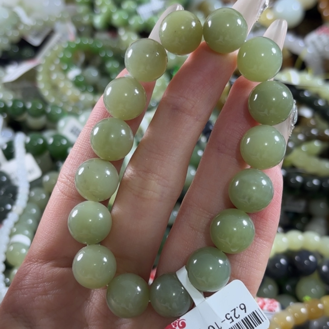 和田玉未镶嵌手链112