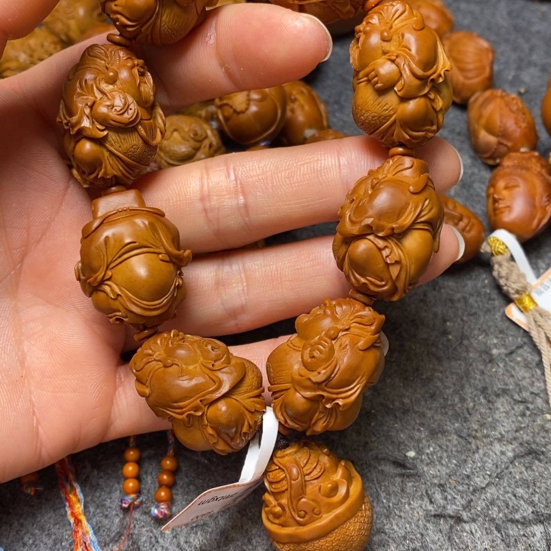 橄榄核手串/手链濮****司财神