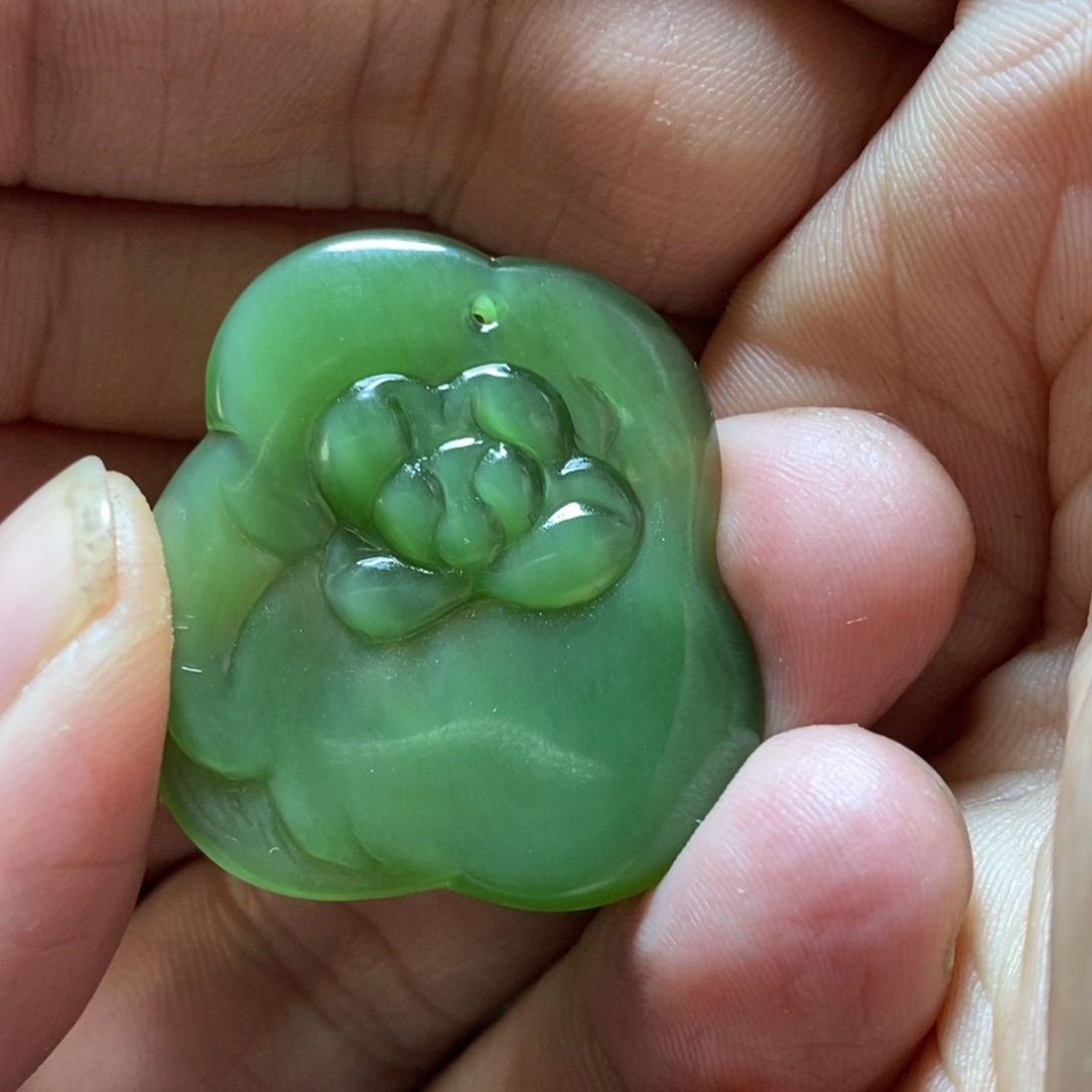 和田玉（碧玉）未镶嵌挂件