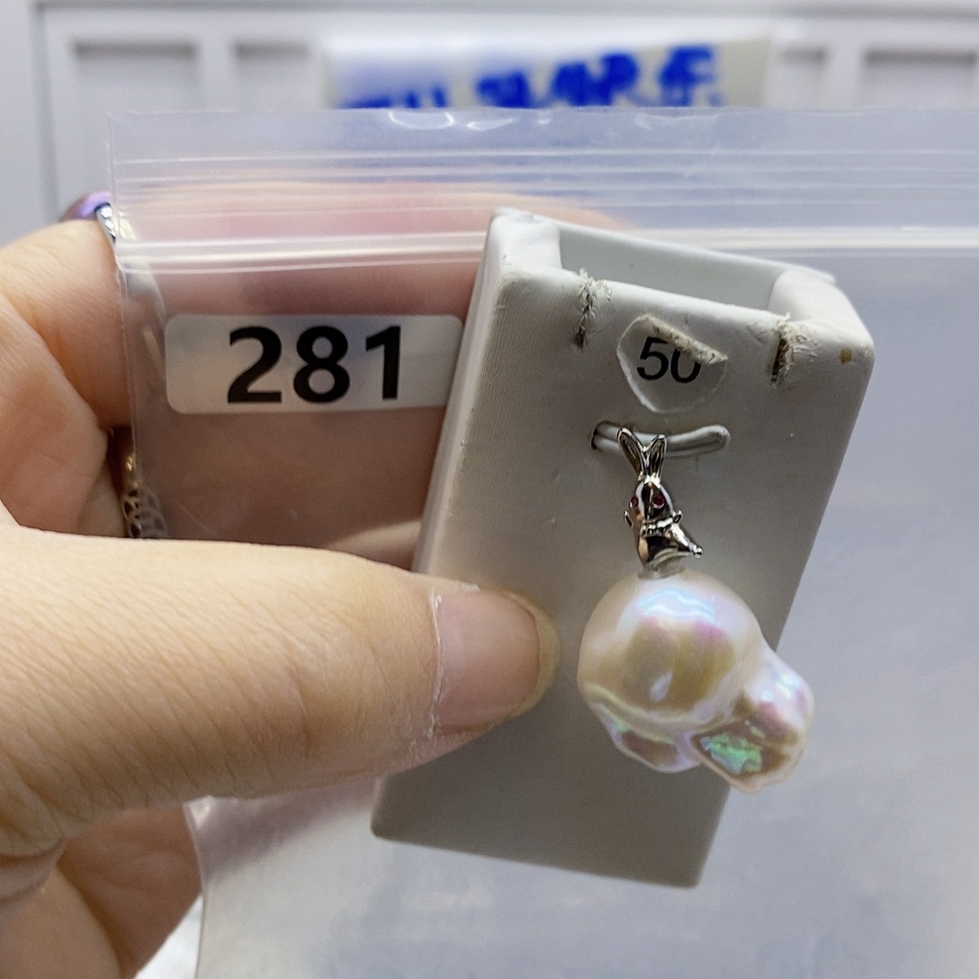 颈饰合金淡水珍珠