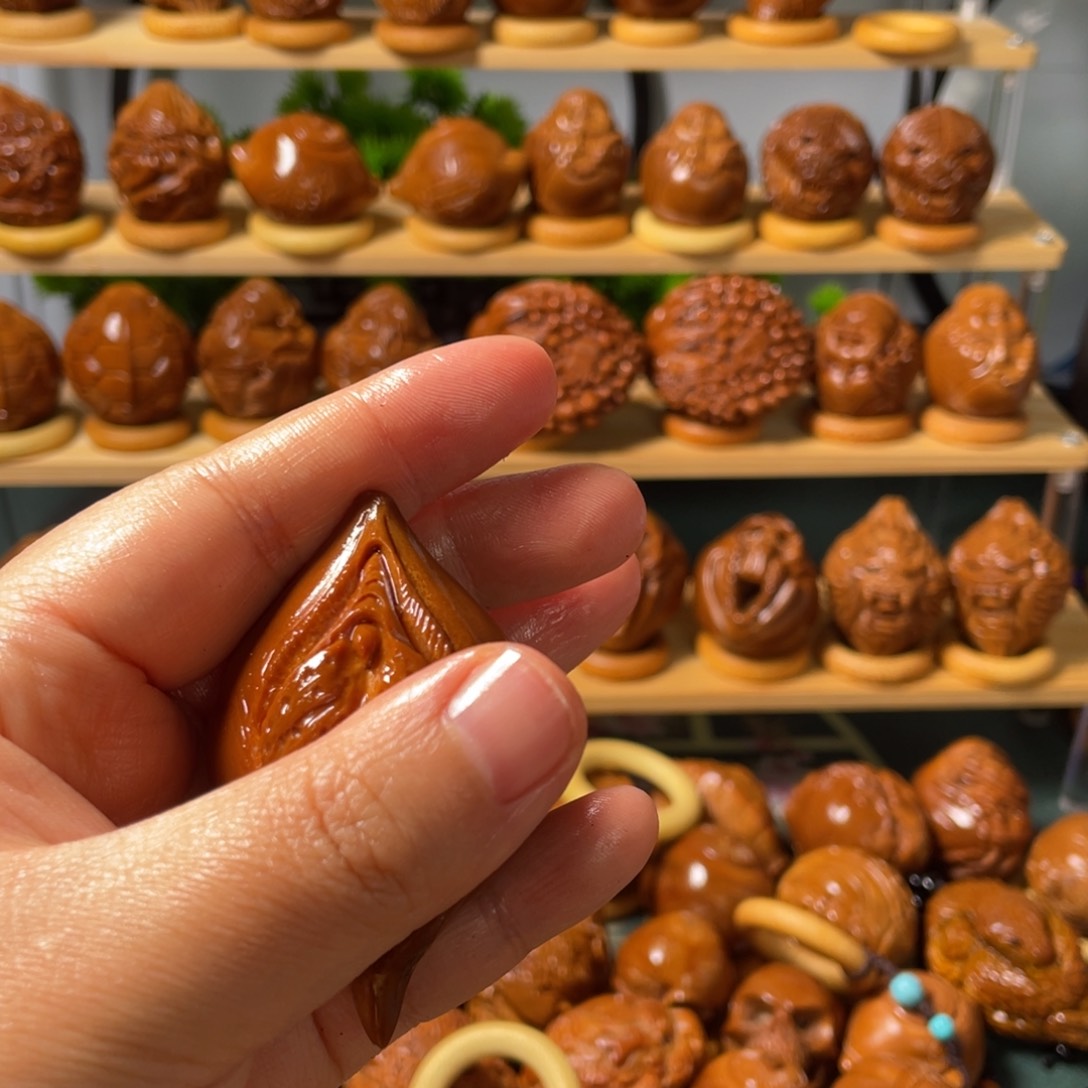 橄榄核手串/手链格***板手工两面