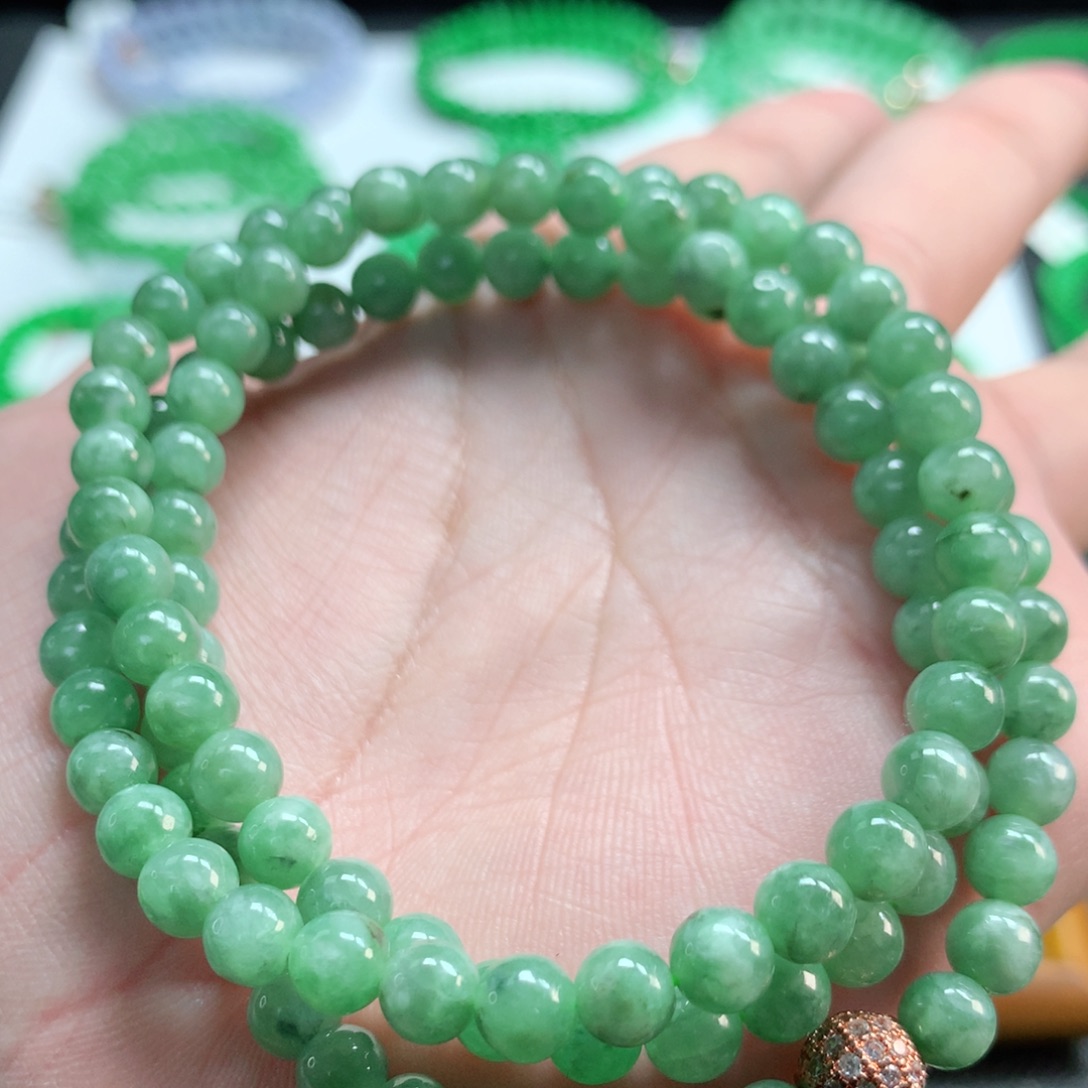 翡翠未镶嵌手链翡翠